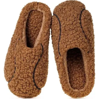 Dívčí zimní obuv Gaatpot Dámské a pánské teplé pantofle Gaatpot, zimní pantofle s motivem míčových sportů, baseballová