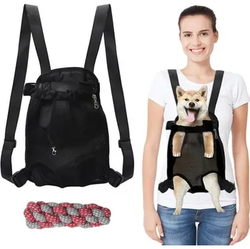 Cestování Batoh pro psy, batoh pro domácí mazlíčky, přepravní taška pro psy, batoh pro kočky, nastavitelný