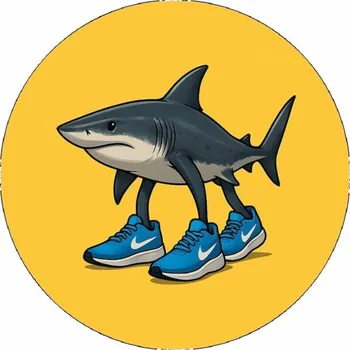 Jedlá dekorace na dort Jedlý papír Tralalero Tralala Italský brainrot 19,5 cm - Pictu Hap