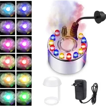 Party dekorace Ultrazvukový mlhovač YeahBoom, mini halloweenský mlhovač, 12 LED ultrazvukový mlhovač, s