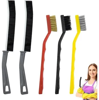 Čisticí kartáč na sprchu 5 ks Kartáč na čištění štěrbin, Kartáč na čištění štěrbin Čistí spáry v