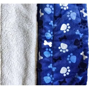 Bouda pro psa FANLINPT Potisk sametu pro domácí mazlíčky Ultra měkký pelíšek pro domácí mazlíčky Pratelný psí