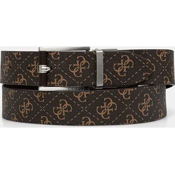 Opasek Oboustranný pásek Guess NUREMBERG BMNULO.P5135 hnědá 98X, vel. XL