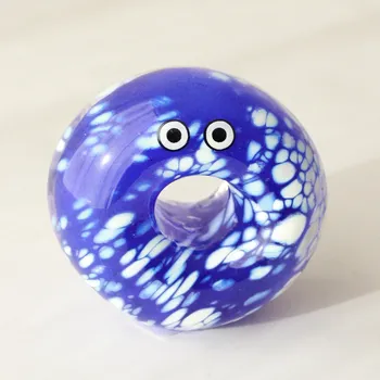 Studio Arhoj Skleněná figurka Crystal Blob Surprised Donut