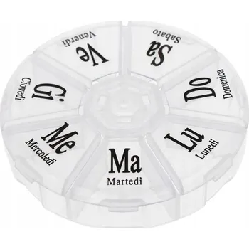 Dávkovač léků Organizér na léky Falcon 1 přihrádka na den