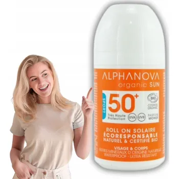 Přípravek na opalování Opalovací krém Alphanova Sun 50 SPF 50 ml