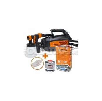 Autolak FOLIATEC Allround systém pro lakování dipem s kompresorem Wagner – žlutozelená metalická matná 5l + 500ml