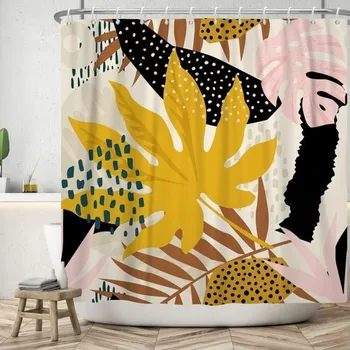 Dávkovač mýdla Bovlleetd 180x180cm sprchový závěs s listem