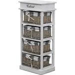 Tempo Kondela MAnon 4 šedá/bílá