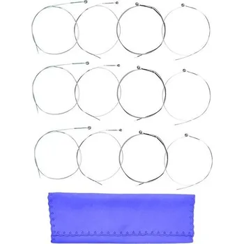 Struna do sekačky Houslové struny z nerezové oceli, jádro z niklu, kulová hlava, nikl-chromové vinutí, 3 kompletní