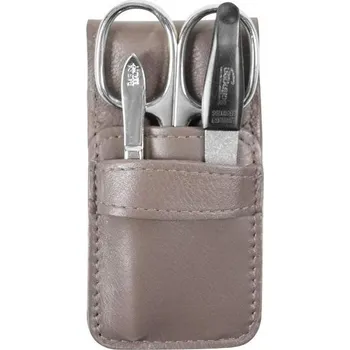 PARSA BEAUTY 3dílná sada na manikúru: nůžky na nehty, safírový pilník, pinzeta. Vyrobeno v