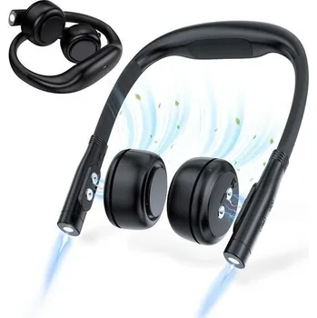 Domácí ventilátor Přenosný ventilátor na krk Lopnord