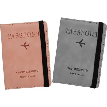 Pořadač na recepty Firtink 2dílný kryt na pas z umělé kůže