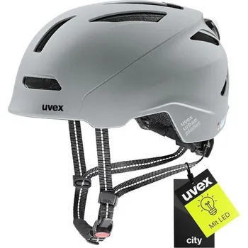 cyklistický dres Uvex urban Planet LED - robustní cyklistická helma pro muže i ženy - individuálně nastavitelná