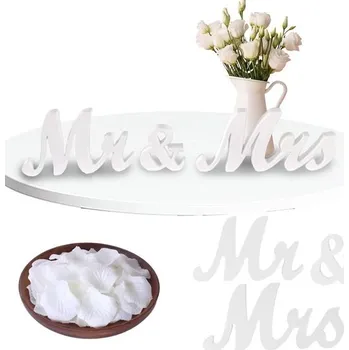 Party dekorace CAIJ Dřevěná písmena na svatbu