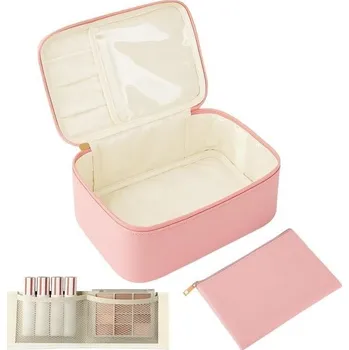 Kabelka 2dílná dámská cestovní kosmetická taštička, velká toaletní taštička, make-up taštička, přenosná