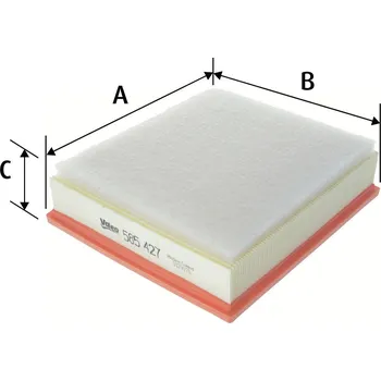 Vzduchový filtr Vzduchový filtr VALEO 585427