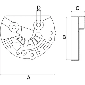 Alternátor Čepička, generátor HC-Cargo F 032 234 769