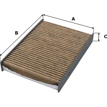 Ventilátor topení a klimatizace Filtr, vzduch v interiéru VALEO 701012