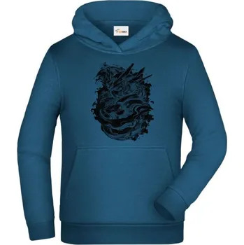 Pánské tričko Mech Gundam, V2, černý tisk - Dětská mikina s kapucí - 140 cm