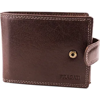 Peněženka Master Pragati luxusní pánská kožená peněženka hnědá odstín kávy Moca premium kůže GTI Elite A-18L