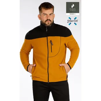 Pánské oblečení Pánská fleecová mikina LITEX na zip černá Barva: 190, Velikost: XL