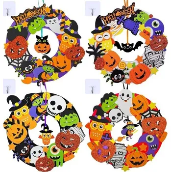 kreativní sada Halloweenské tvořivé sady pro děti, Halloweenské kreativní sady pro tvoření, Kreativní umění a