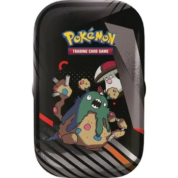 Puzzle Pokémon: Pokémon TCG: Unova (Garbodor a Amoonguss) Tin (dva booster balíčky a jedna samolepicí
