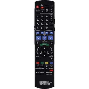 Dálkový ovladač Dálkový ovladač N2QAYB000780 pro Panasonic Blu-ray DVD HDD rekordér IR6 DMR-HWT130 DMR-HW120EBK