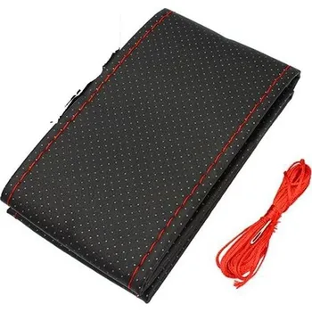 Autopotah Potah volantu do auta WINOMO z umělé kůže s jehlou a nití