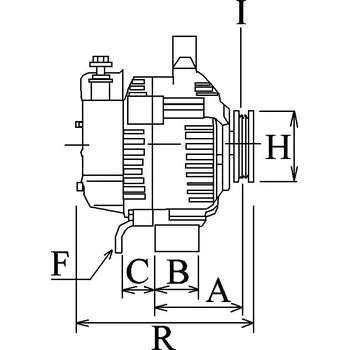 Alternátor Generátor HC-Cargo F 032 114 215