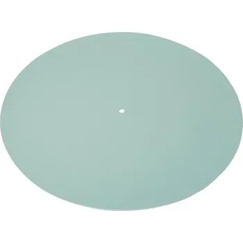 Příslušenství pro gramofon 12palcová kožená podložka pod gramofon, antistatická protiskluzová podložka pro gramofony snižující