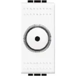 Rotační stmívač BTicino N4402N, 500 W, bílý