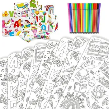 Party dekorace DPKOW Školní dárkový balicí papír