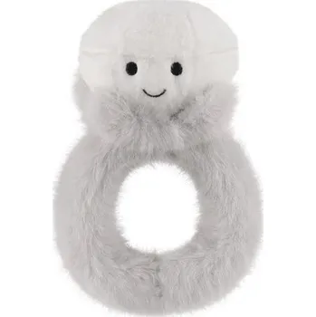 plyšák Plyšový diamantový náramek s meruňkovou láskou, plyšová hračka s diamanty pro děti, měkká roztomilá