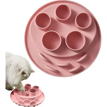 miska pro kočku Podložka pod kočičí krmivo pro pomalé krmení - Podporuje zdravé trávení a zabraňuje zvracení -