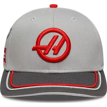 Kšiltovka Týmová kšiltovka Haas F1 MoneyGram tmavě šedá