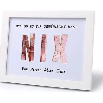 Party dekorace Peněžní dárek na svatby, narozeniny