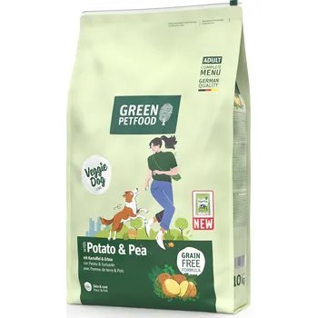 Krmivo pro psa GREEN PETFOOD WITH POTATO&PEA Hmotnost: 3KG