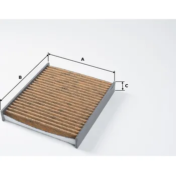 Ventilátor topení a klimatizace Filtr, vzduch v interiéru VALEO 701011