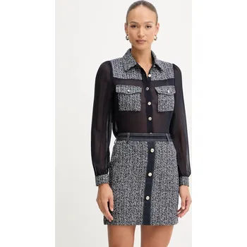 Pánská košile Košile Morgan COSCAR námořnická modř 59X, vel. 38