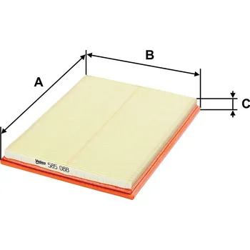 Filtr do auta Vzduchový filtr VALEO 585088