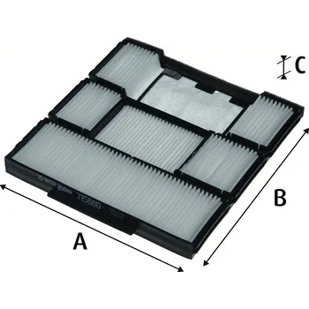 Klimatizace automobilu Filtr, vzduch v interiéru VALEO 715880