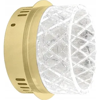 Nástěnné svítidlo Nástěnné svítidlo ELEGANCE 9W LED zlaté 500Lm 4000K Milagro ML0994