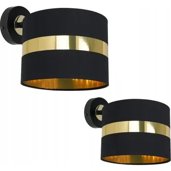 Nástěnné svítidlo Nástěnné svítidlo Milagro černé, žluté patice E27 60 W