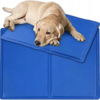 Pelíšek pro psa ER4 modrá podložka pro psa 40 cm x 30 cm