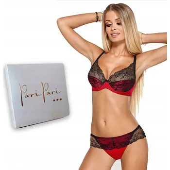 Podprsenka Paripari push-up podprsenka, vícebarevná, velikost 65H