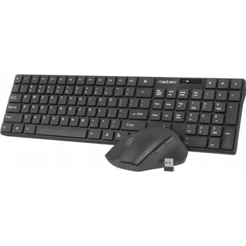 Sada klávesnice a myši Natec černá
