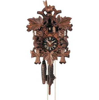 Hodiny No. 103/2 - Ručně řezané kukačky Hönes s jednodenním strojkem