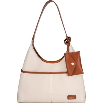 Kabelka Dámská kabelka BITUOR – vintage hobo taška, velká nákupní taška z umělé kůže, stylová taška přes